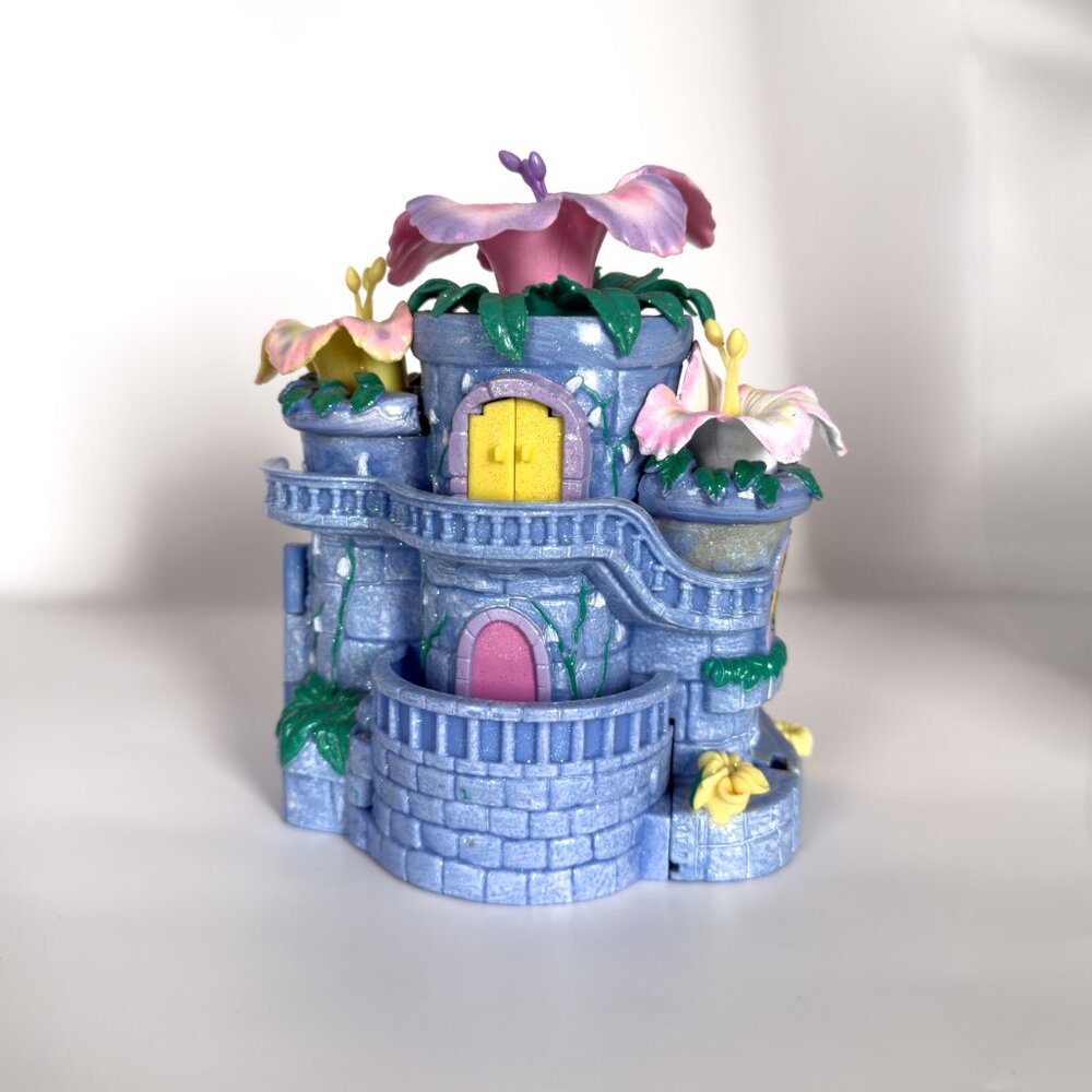 1996 Trendmasters Starcastle Garden Flower Butterfly Castle Vintage Polly Pocket
